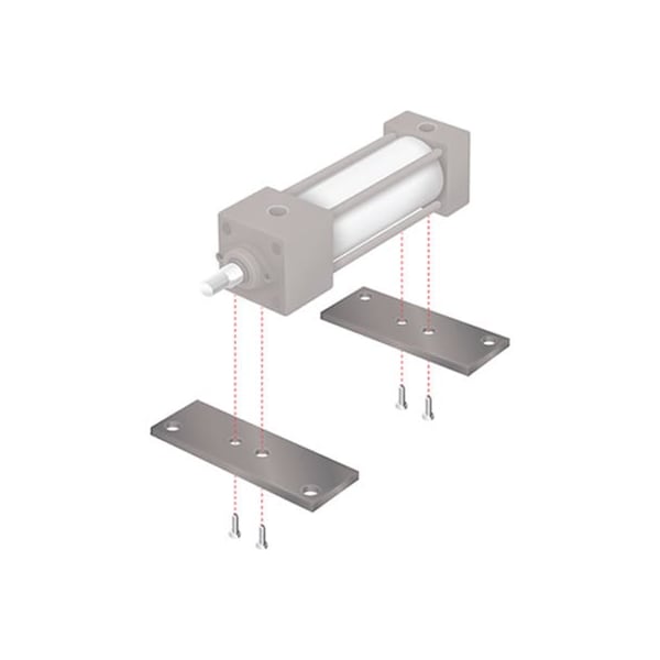 Alpha Technologies Aignep USA Base Bar Mount Kit 2 -1/2" Bore NFPA Cylinder BB250 - main